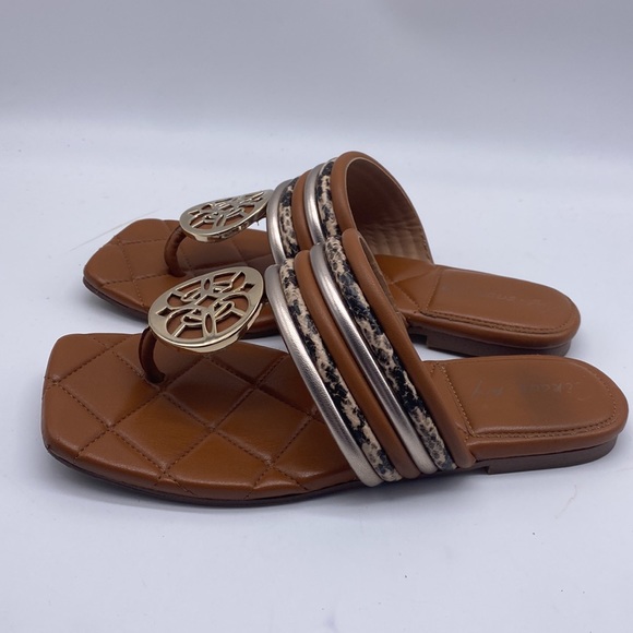 Circus by Sam‎ Edelman Women's Snake Print Slip On Sandal Size 6 - Picture 1 of 9